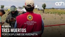 🚨¡Última Hora! Desplome de avioneta en Puebla deja tres muertos y un sobreviviente