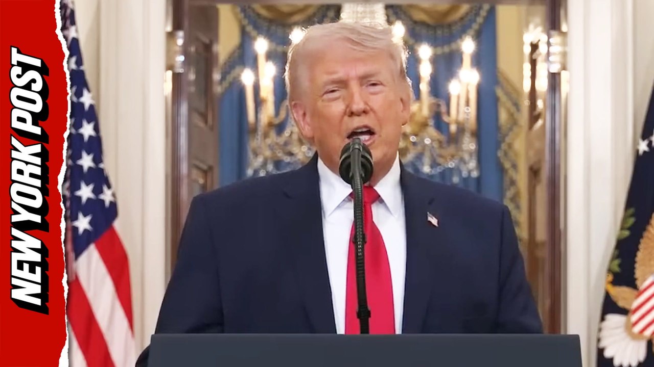 Trump addresses nation on Iran, plans to bomb regime 'back to the stone ages'