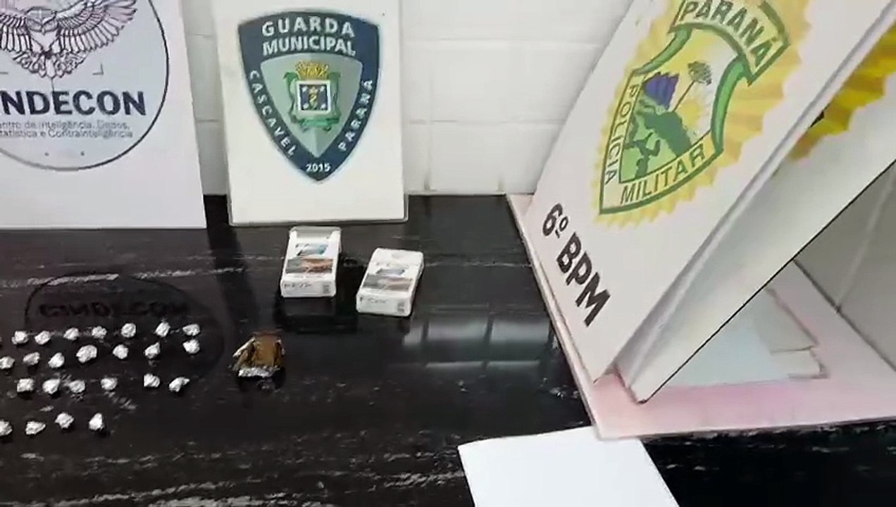 Dona de bar é detida após Guarda Municipal encontrar drogas em estabelecimento em Cascavel