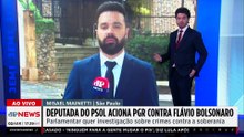 Deputada do PSOL aciona PGR contra Flávio Bolsonaro