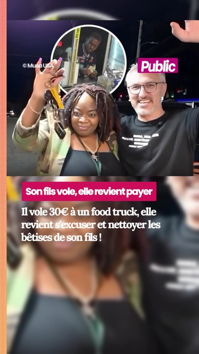 Il vole un food truck, sa mère revient régler ses bêtises