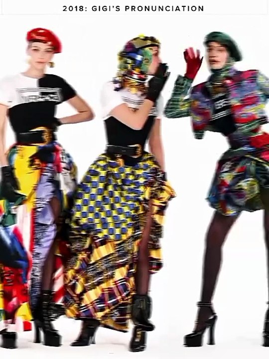 Gigi proved-it-it-s-Versace-supermodel  #supermodel #fashion #shorts #runway