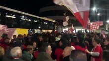 Grosseto promosso in serie C, l'abbraccio fra squadra e tifosi in piazza