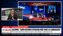 “Quem defende ditadura não pode ser candidato”, diz Alckmin