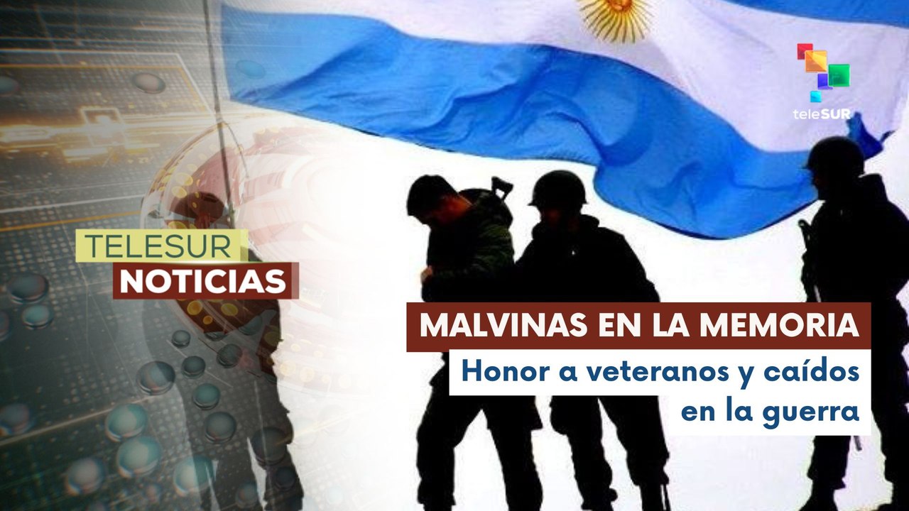 Argentina rinde homenaje a veteranos y caídos de la guerra de Malvinas