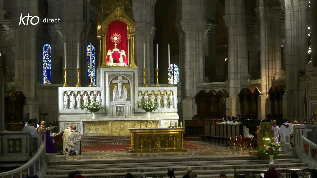 Prière du Milieu du Jour du 2 avril 2026 au Sacré-Coeur de Montmartre - Jeudi Saint
