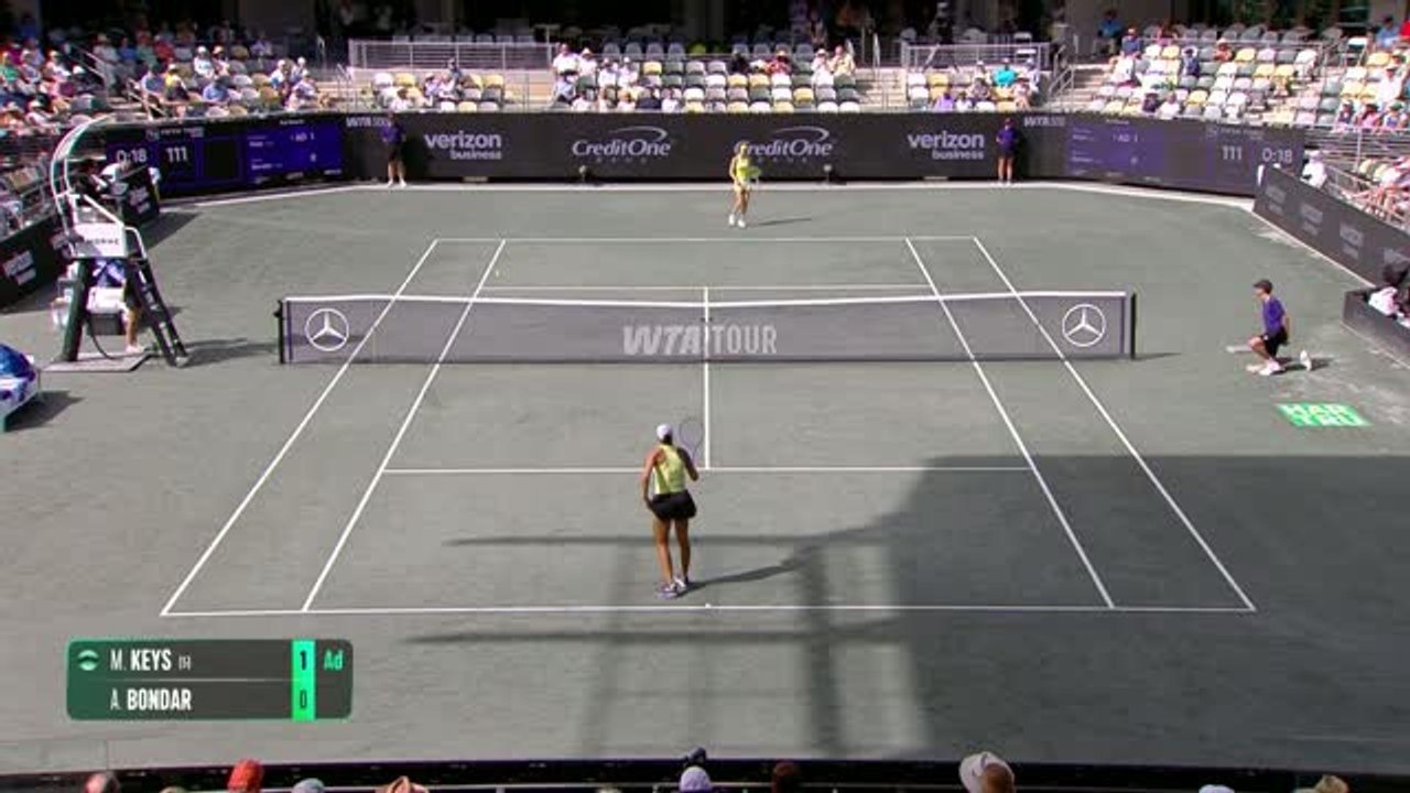 Charleston - Keys rejoint les quarts