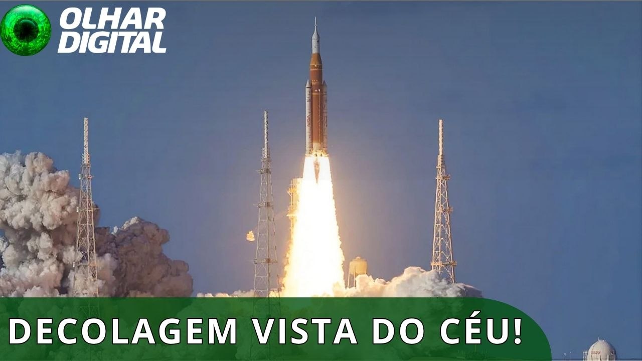 Artemis 2: lançamento é filmado de dentro de aviões comerciais