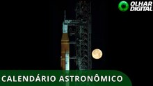 Não é só Artemis! Confira o calendário astronômico de abril