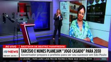 Projeto 2030: Tarcísio e Nunes articulam "jogo casado" para o Governo de SP; Dora analisa