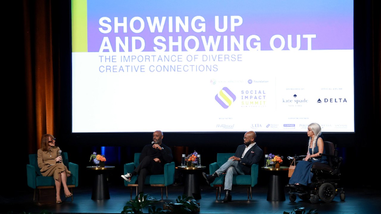 "The Importance of Making Diverse Creative Connections" Panel at the NY Social Impact Summit | THR Video