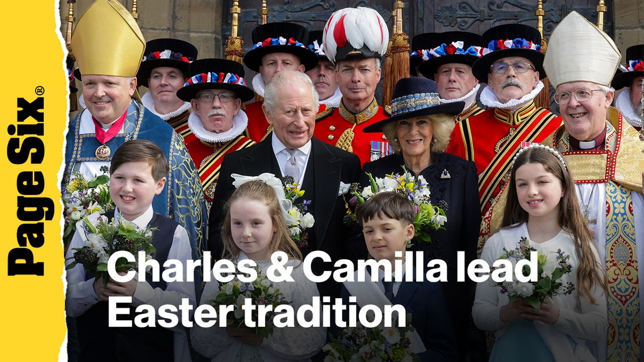 King Charles and Queen Camilla lead Easter tradition in place of Kate Middleton, Prince William