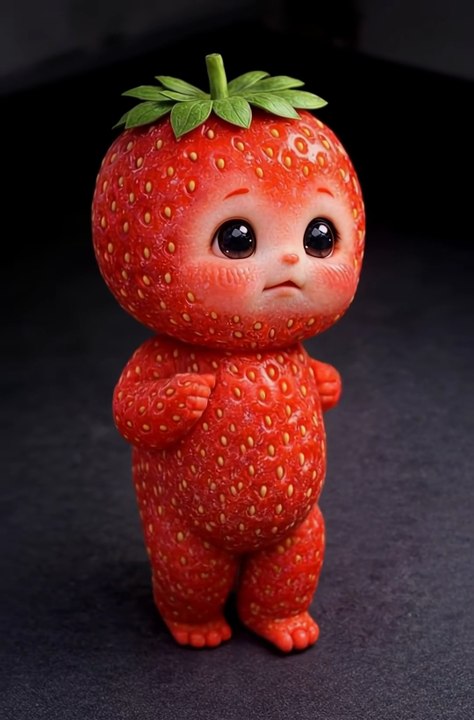 Cutest Strawberry Baby Dance: The Sweetest Video You'll See Today! 🍓✨