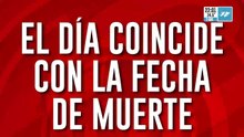 El día coincide con la fecha de muerte