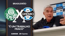 Luís Castro fala após derrota para o Palmeiras