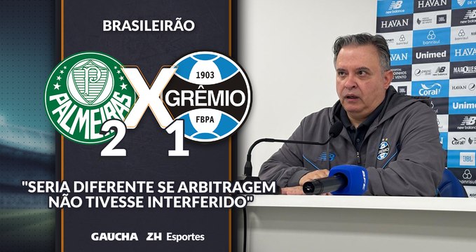 Dutra Jr defende o trabalho de Luís Castro após derrota para o Palmeiras