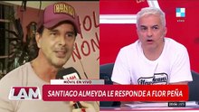 Santiago Almeyda habló sobre el episodio con Flor Peña