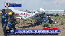 ¿Qué provocó el desplome? Avioneta cae en Puebla tras perder contacto deja 4 fallecidos