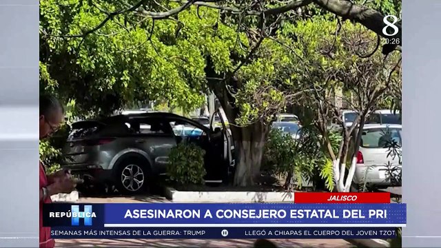¡Ejecutado a plena luz del día! Matan a consejero del PRI en Jalisco mientras iba a su despacho