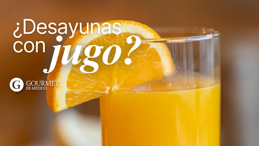 ¿Desayunas con jugo?