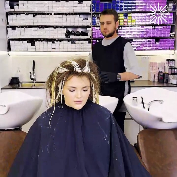 From brown to blond balayage hair! 💁‍♀️✨