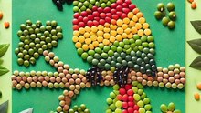 Amazing Seeds & Beans Art 🌱 | Creative Food Art in 2 Minutes