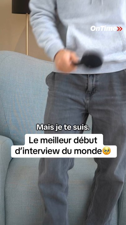 Le meilleur début d’interview au monde🥹🏻
