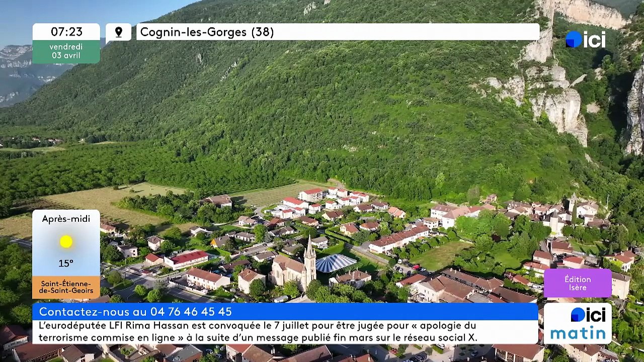 03/04/2026 - ici matin par ici Isère en vidéo