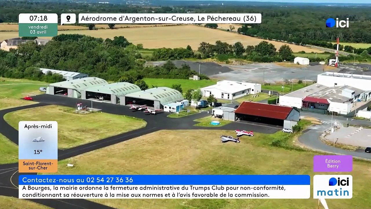 03/04/2026 - ici matin par ici Berry en vidéo