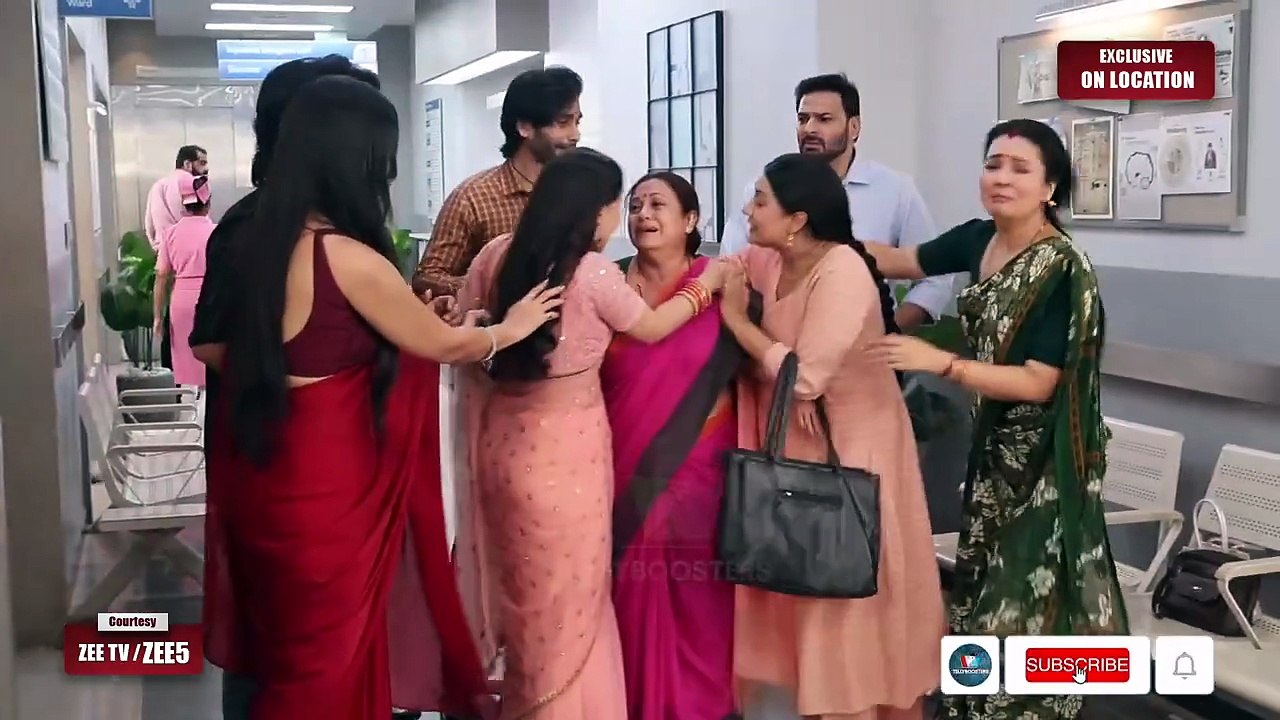 Lakshmi Niwas Today Episode On Location _ Lakshmi in amidst chaotic situation to meet Srinivas