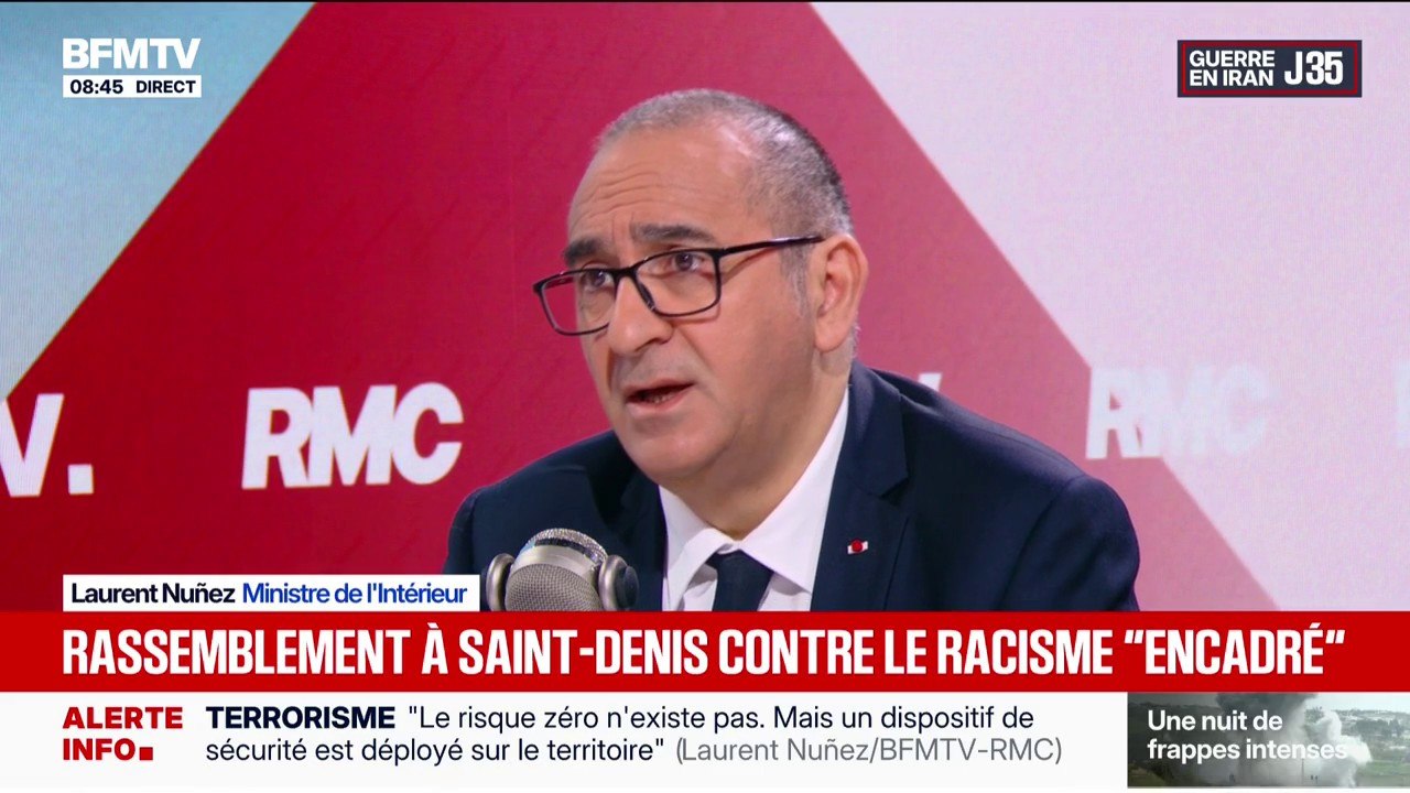 Vidéosurveillance algorithmique: "Il ne s'agit que d'une assistance aux opérateurs vidéos pour leur permettre de mieux détecter des évènements anormaux", affirme Laurent Nuñez