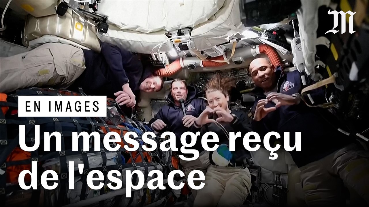 Les quatre astronautes de la NASA en route vers la Lune adressent un premier message