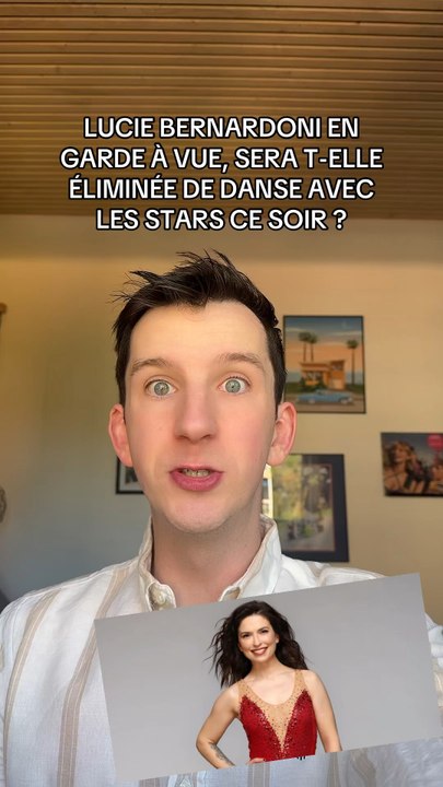 LUCIE BERNARDONI DISQUALIFIÉE DE DANSE AVEC LES STARS ??