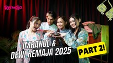 Finalis Dewi Remaja & Imranul Effendy kompetitif walaupun dah Raya!