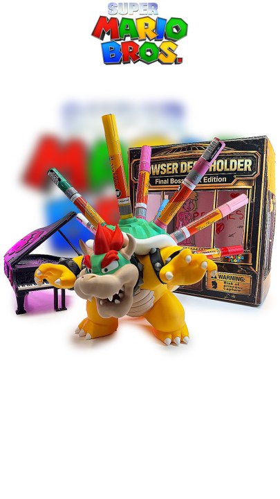 🐢 BOWSER RANGE CRAYONS ✏️