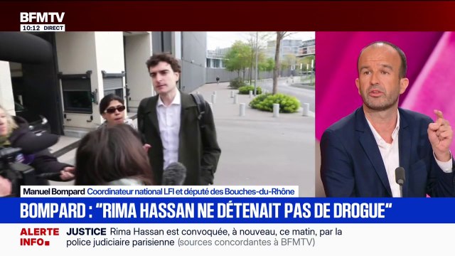 Garde à vue de Rima Hassan: Je souhaite qu'il y ait des enquêtes administratives , Manuel Bompard, coordinateur national de La France insoumise