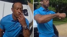 Tiger Woods, nuovo video: chiama Trump, "balla" e poi viene arrestato