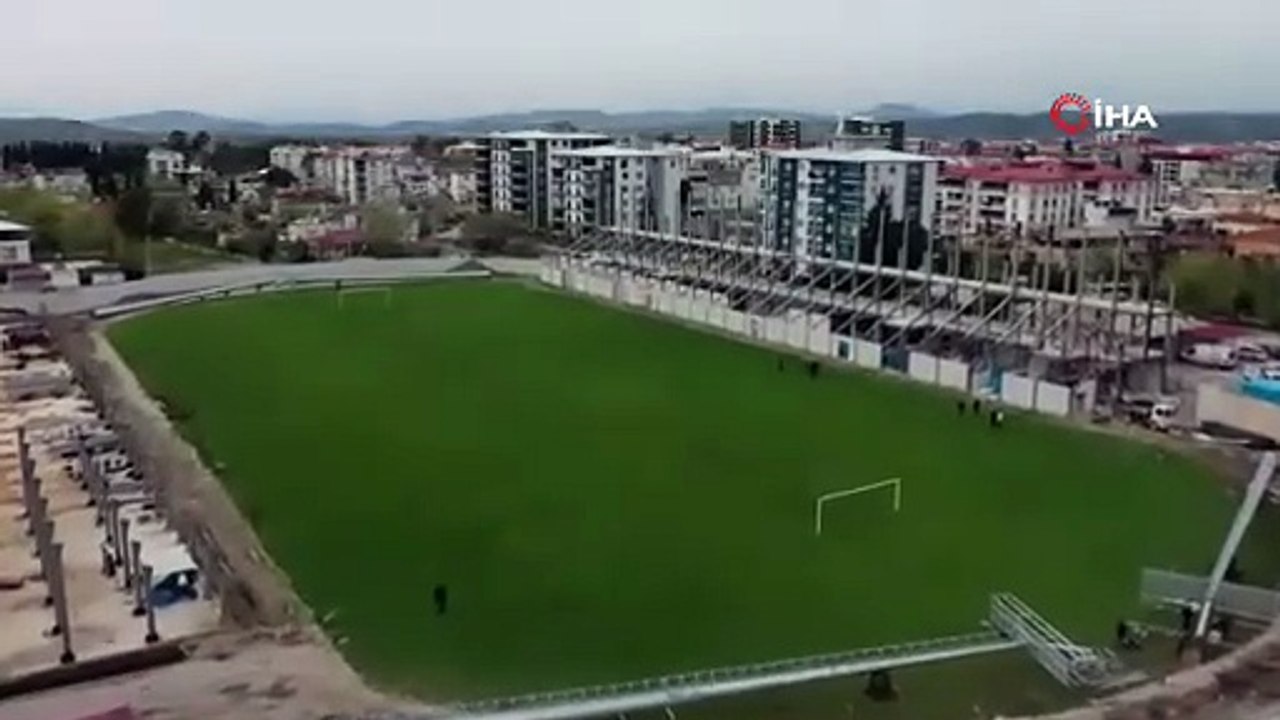 Osmaniye’de deprem sonrası yeniden inşa: 7 Ocak stadyumu %35 seviyesinde | Ajansspor | IHA