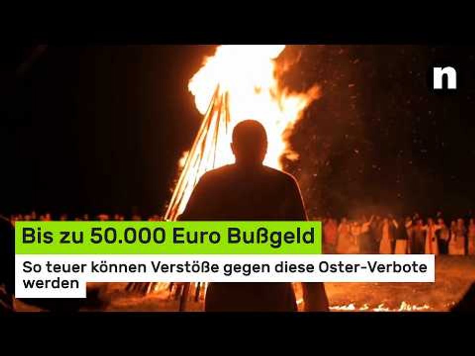 Bis zu 50.000 Euro Bußgeld: So teuer können Verstöße gegen diese Oster-Verbote werden