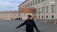 Gianmarco Mazzi al Quirinale per giurare come ministro del Turismo