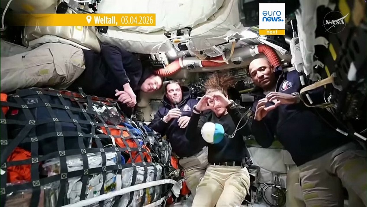 Erdumlaufbahn verlassen: Artemis-II-Crew offiziell auf dem Weg zum Mond