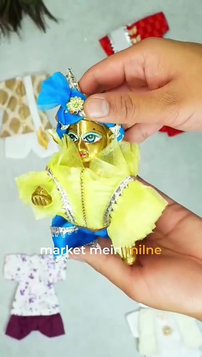 Laddu Gopal Dresses Combo Set