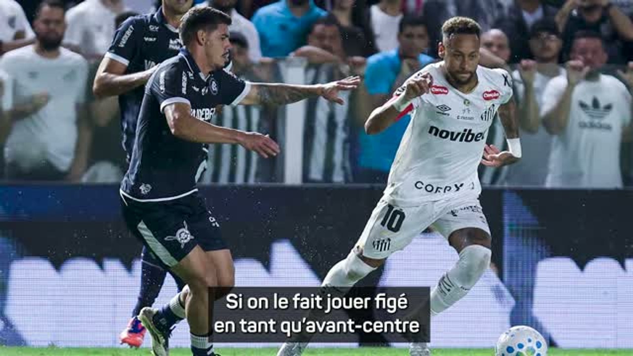 Santos - Cuca : "Neymar doit jouer au milieu, c'est le cerveau de l'équipe"
