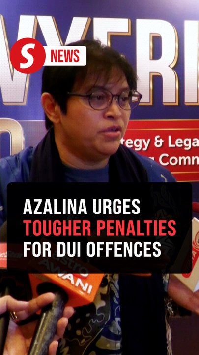 Tougher penalties needed to deter drink driving, says Azalina