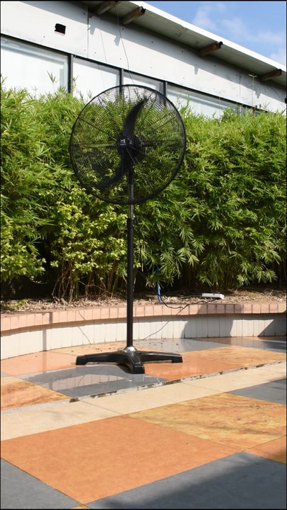 Mingletec High quality BLDC Industrial stand fan, 4 speeds control, oscillating adjustable, height adjustable, super energy saving, strong air volume #highquality #hotsellproduct #brushless #BLDC #motor #aircooler #industrial #standfan #factory