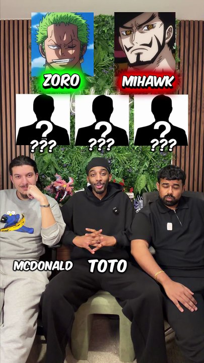 Undercover Zoro vs Mihawk