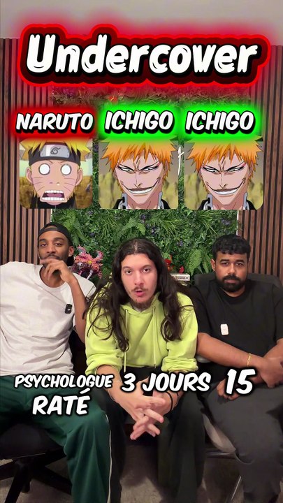 UNdercover ichigo vs naruto