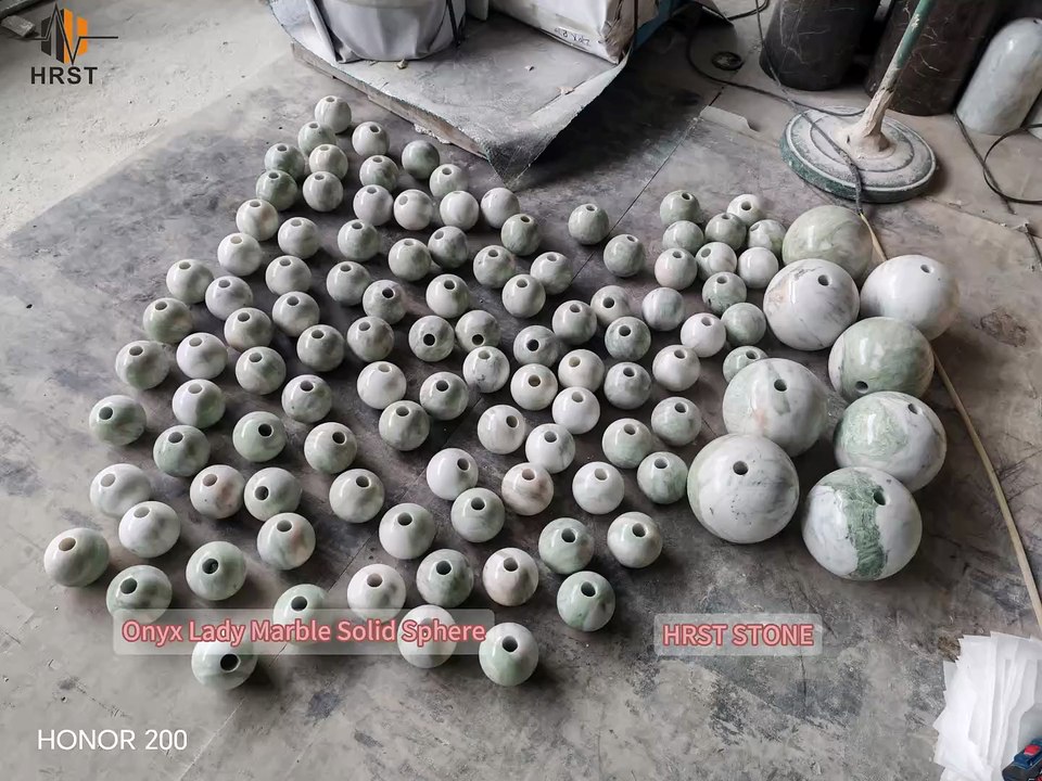 Onyx Lady Marble Solid Sphere
