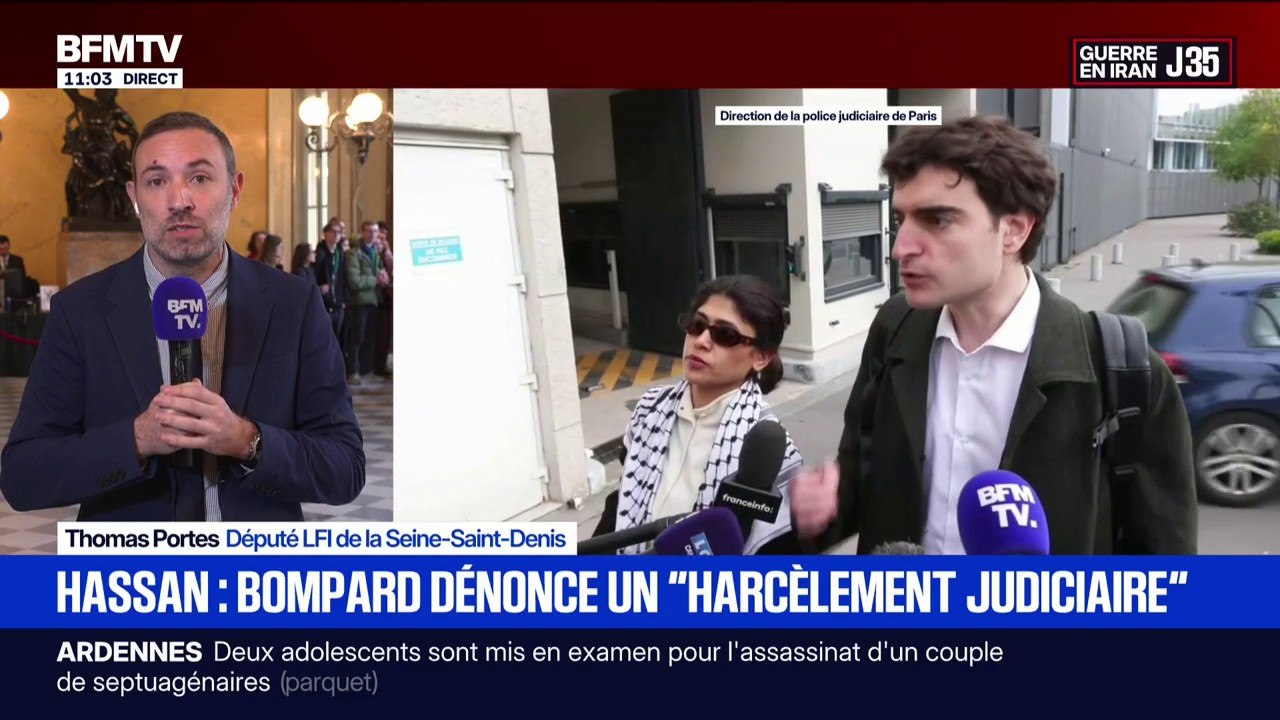 Garde à vue de Rima Hassan: "Hier, on a assisté à une stratégie organisée", dénonce Thomas Portes, députée LFI