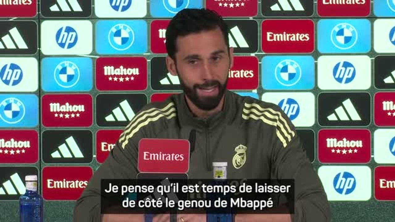 Real Madrid - Arbeloa sur le genou de Mbappé : "Cette information est absolument fausse"